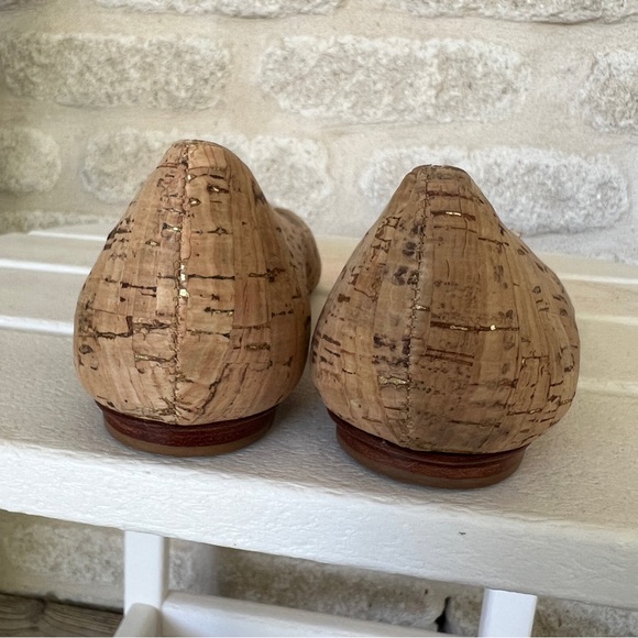 Kate Spade Elina cork and coral flats pointy 9.5 - Picture 8 of 10